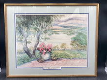 Maxine Remont Macway Signed "Colby Vineyard Napa Valley" Lithograph