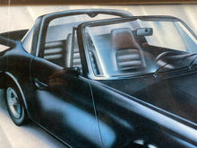 Porshce 911 Targa Poster, Framed