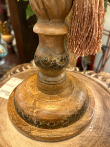 Tall Vanity/Buffet Wood Lamp