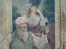 W.Dendy Sadler "The Butler's Glass" Colored Print
