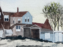 Artist Signed Point Independence Onset Massachusetts Watercolor Painting