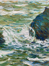 Original 20x26" "La Tempete" Painting By Patrick Marie - view 5