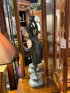 Bronze "Starfish Dancer" by Demetre Chiparus on marble Base