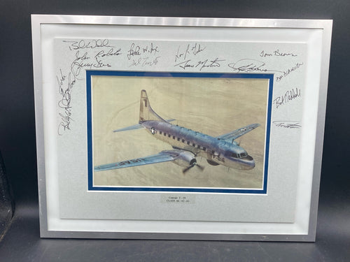 Signed Convair T-29 Class 66-02-03 Print