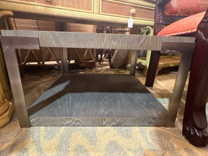 Modern Lightwood End Table