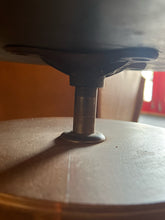 Antique Glass Ball Foot Piano Stool