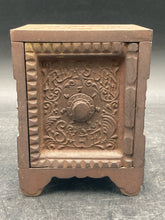 Antique Original 1897 J.E. Stevens Treasure Safe Cast Iron Coin Bank