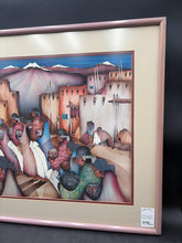 Amado Pena "Danza De Los Artesanos" Framed Lithograph