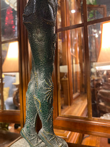 Bronze "Starfish Dancer" by Demetre Chiparus on marble Base