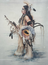 Edmund Czajkowski Signed â€˜Flaming Warriorâ€™ Lithograph