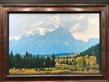 Signed Limited Edition Thomas Mangelsen "October's Gold - Grand Tetons" Print