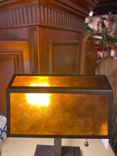 Amber Bankers Lamp