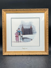 Vintage P. Buckley Moss Signed Limited Edition Homestead Revisited Framed Print