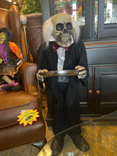 Skeleton Butler Bobblehead Decoration