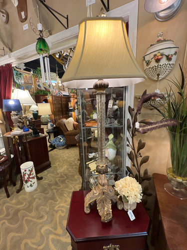 Tall Glass Tube Lamp