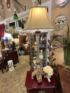 Tall Glass Tube Lamp