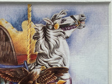 Suzy Leeja Carrington "Liberty's Magic Carousel" Lithograph W/ CoA