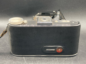 Vintage Agfa Billy Record Folding Camera W/ Apotar F/4.5 Lens