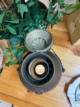 Vintage Electrified Meteorite Brass and Copper Anchor Lantern