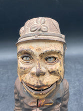 Antique Original 1888 J.E. Stevens Paddy & The Pig Mechanical Coin Bank