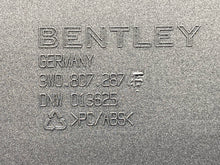 Bentley License Plate Moulding OEM 3W0807287F K7S