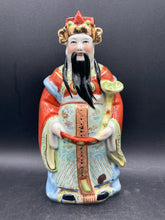 Chinese Republic Period Porcelain General Kwan Figure
