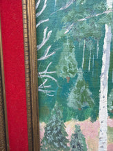 Vintage H. Hesch Signed Original Oil Painting