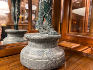 Bronze "Starfish Dancer" by Demetre Chiparus on marble Base
