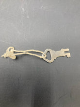 Antique Riveted Aluminum Aviator's Steamer Trunk