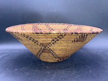 Vintage Apache Native American 10" Sunflower Coil Basket - view 5