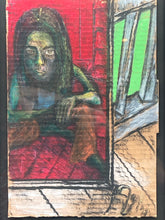 Original Artist Signed Outsider Art Painting, Framed - view 2