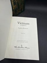 Vietnam: A History 2-Volume Set by Stanley Karnow Easton PressCollector's Ed.
