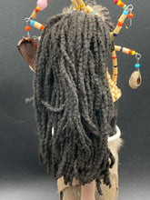 African Beaded Wood Turkana Fertility Doll