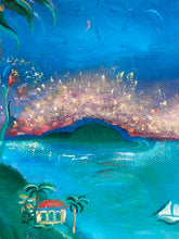 Aimee Trayser Signed Limited Edition "Dawn Down Island II" Framed Lithograph