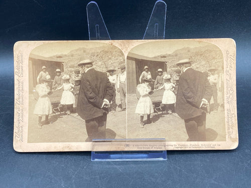Underwood & Underwood Stereoview Photocard 35 President Mckinley