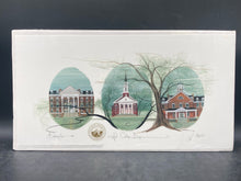 P. Buckley Moss Signed Limited Edition "Hood College Days" Lithograph Unframed
