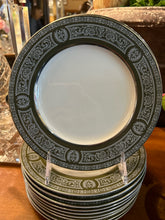 Set of 11 Bread & Butter Plates Forest Damask