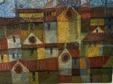 Alvar Sunol Signed "Reve Du Village" Limited Edition Lithograph, Framed