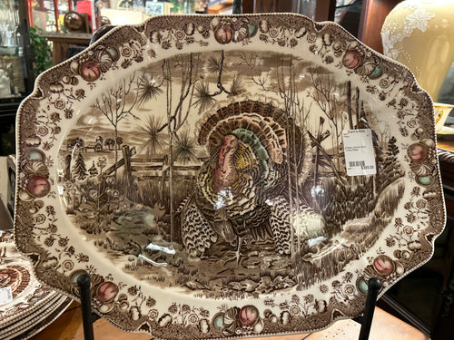 Antique Johnson Bros. Turkey Platter