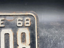 Vintage 1967/1968 Florida License Plate