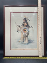 Edmund Czajkowski Signed â€˜Flaming Warriorâ€™ Lithograph