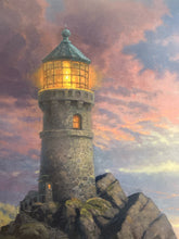 Thomas Kinkade "Rock Of Salvation" International Proof Framed Lithograph