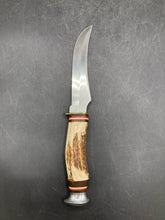 Solingen Edge Mark Original Buffalo Skinner Knife w/ Sheath