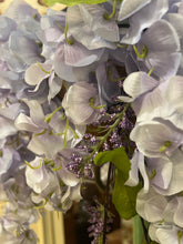 Floor Stand With Wisteria and solar light