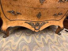 Walnut French Empire Bombe Chest