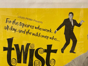 Framed Original 1962 Twist All Night Movie Poster