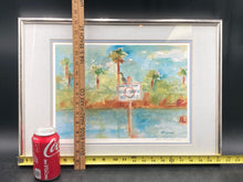 Karlene McConnell Signed Limited Edition "No Wake Zone" Giclee Print W/ CoA