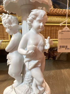 Ceramic Cherub Fruit Bowl
