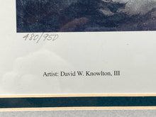 David Knowlton Signed "Misty Grove" Limited Edition Art Print, Framed