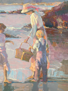 Don Hatfield Signed "Lending A Hand" Limited Edition Printer's Proof